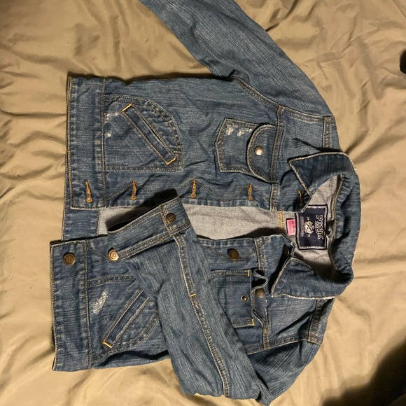 VSPink Denim Jacket XS RARE!!! - Picture 4 of 5